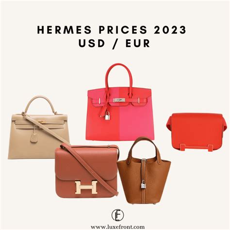 bags hermes prices|hermes bag price guide.